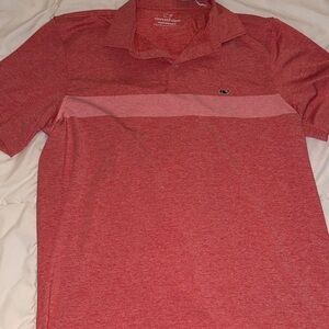 Vineyard Vines Men's Salmon Polo Shirt